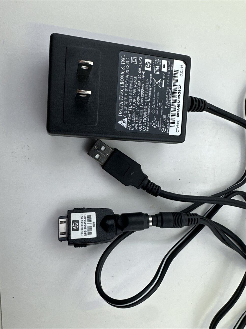 Genuine OEM Hewlett Packard USB Cable SPS 311339-001 HP 311312-001 Power Cable